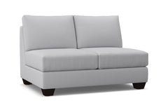 Tuxedo Armless Loveseat :: Leg Finish: Espresso