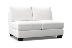 Tuxedo Armless Loveseat :: Leg Finish: Espresso