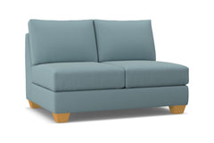 Tuxedo Armless Loveseat :: Leg Finish: Natural