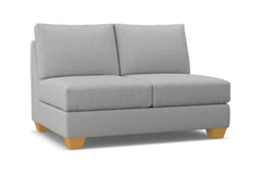 Tuxedo Armless Loveseat :: Leg Finish: Natural