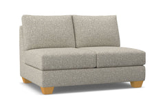 Tuxedo Armless Loveseat :: Leg Finish: Natural