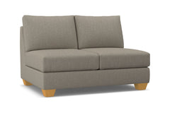 Tuxedo Armless Loveseat :: Leg Finish: Natural
