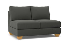 Tuxedo Armless Loveseat :: Leg Finish: Natural
