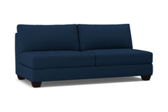 Tuxedo Armless Sofa :: Leg Finish: Espresso