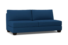 Tuxedo Armless Sofa :: Leg Finish: Espresso