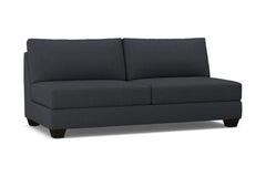 Tuxedo Armless Sofa :: Leg Finish: Espresso