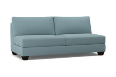 Tuxedo Armless Sofa :: Leg Finish: Espresso