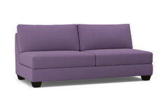 Tuxedo Armless Sofa :: Leg Finish: Espresso