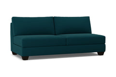 Tuxedo Armless Sofa :: Leg Finish: Espresso