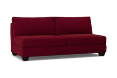 Tuxedo Armless Sofa :: Leg Finish: Espresso