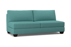 Tuxedo Armless Sofa :: Leg Finish: Espresso