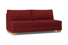 Tuxedo Armless Sofa :: Leg Finish: Natural