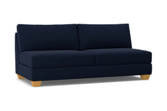 Tuxedo Armless Sofa :: Leg Finish: Natural