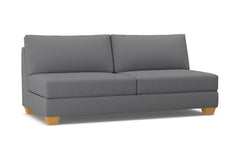 Tuxedo Armless Sofa :: Leg Finish: Natural