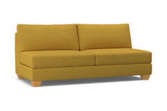 Tuxedo Armless Sofa :: Leg Finish: Natural