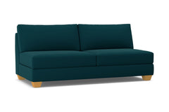 Tuxedo Armless Sofa :: Leg Finish: Natural