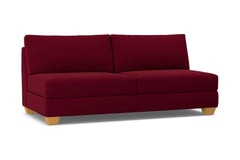 Tuxedo Armless Sofa :: Leg Finish: Natural