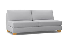 Tuxedo Armless Sofa :: Leg Finish: Natural
