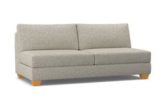 Tuxedo Armless Sofa :: Leg Finish: Natural