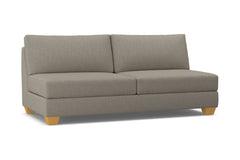 Tuxedo Armless Sofa :: Leg Finish: Natural