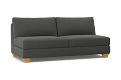 Tuxedo Armless Sofa :: Leg Finish: Natural