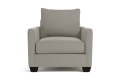 Tuxedo Chair :: Leg Finish: Espresso