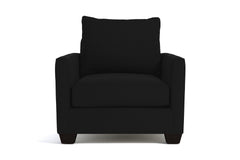 Tuxedo Chair :: Leg Finish: Espresso