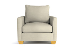 Tuxedo Chair :: Leg Finish: Natural