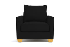 Tuxedo Chair :: Leg Finish: Natural