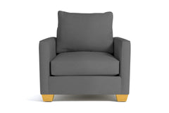 Tuxedo Chair :: Leg Finish: Natural