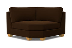 Tuxedo Round Corner :: Leg Finish: Natural