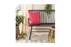 Vidya Toss Pillow RED/BEIGE