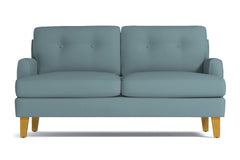 Virgil Apartment Size Sofa :: Leg Finish: Natural / Size: Apartment Size - 68"w