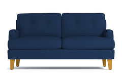 Virgil Apartment Size Sofa :: Leg Finish: Natural / Size: Apartment Size - 68"w