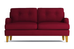 Virgil Apartment Size Sofa :: Leg Finish: Natural / Size: Apartment Size - 68"w