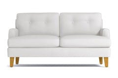 Virgil Apartment Size Sofa :: Leg Finish: Natural / Size: Apartment Size - 68"w