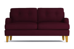 Virgil Apartment Size Sofa :: Leg Finish: Natural / Size: Apartment Size - 68"w