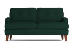 Virgil Apartment Size Sofa :: Leg Finish: Pecan / Size: Apartment Size - 68"w