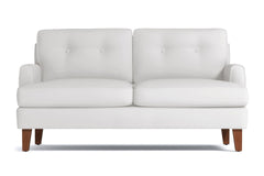Virgil Apartment Size Sofa :: Leg Finish: Pecan / Size: Apartment Size - 68"w