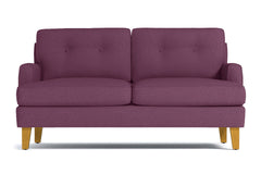Virgil Apartment Size Sofa :: Leg Finish: Natural / Size: Apartment Size - 68"w