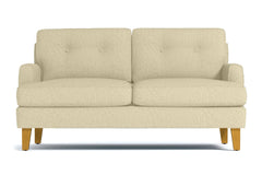 Virgil Apartment Size Sofa :: Leg Finish: Natural / Size: Apartment Size - 68"w