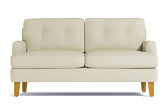 Virgil Apartment Size Sofa :: Leg Finish: Natural / Size: Apartment Size - 68"w