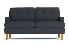 Virgil Apartment Size Sofa :: Leg Finish: Natural / Size: Apartment Size - 68"w