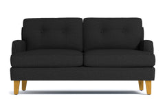 Virgil Apartment Size Sofa :: Leg Finish: Natural / Size: Apartment Size - 68"w