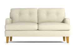 Virgil Apartment Size Sofa :: Leg Finish: Natural / Size: Apartment Size - 68"w