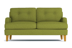 Virgil Apartment Size Sofa :: Leg Finish: Natural / Size: Apartment Size - 68"w
