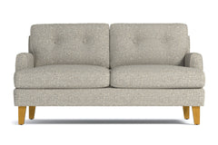 Virgil Apartment Size Sofa :: Leg Finish: Natural / Size: Apartment Size - 68"w