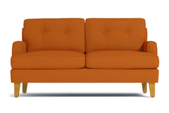 Virgil Apartment Size Sofa :: Leg Finish: Natural / Size: Apartment Size - 68"w