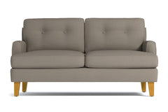 Virgil Apartment Size Sofa :: Leg Finish: Natural / Size: Apartment Size - 68"w