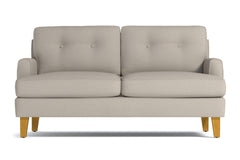 Virgil Apartment Size Sofa :: Leg Finish: Natural / Size: Apartment Size - 68"w